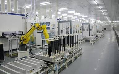 高能聚焦 国产化率最高的500MW PERC高效太阳能电池智能制造项目正式投产